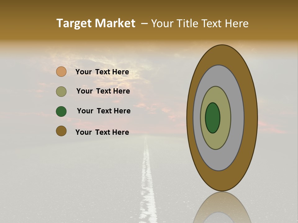 Plant Blue Sunrise PowerPoint Template