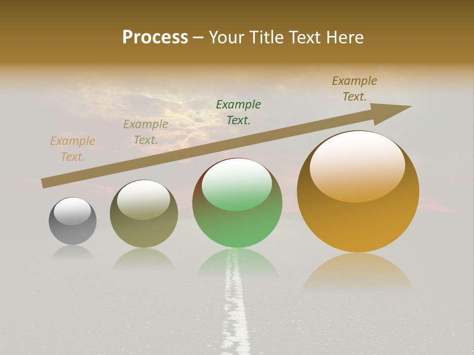 Plant Blue Sunrise PowerPoint Template