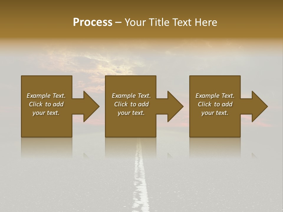 Plant Blue Sunrise PowerPoint Template