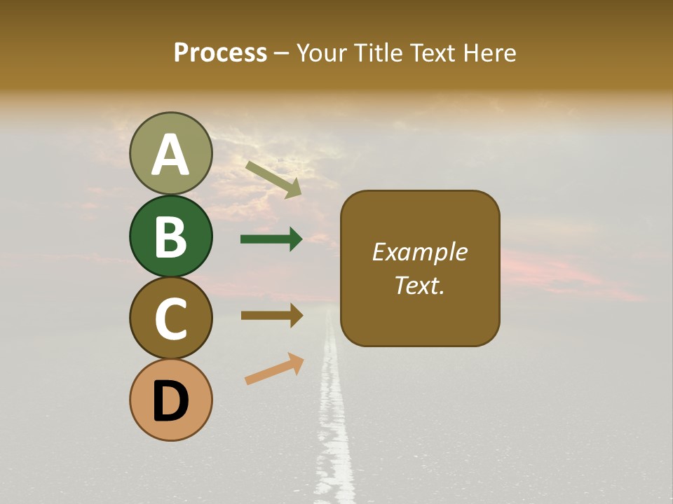 Plant Blue Sunrise PowerPoint Template