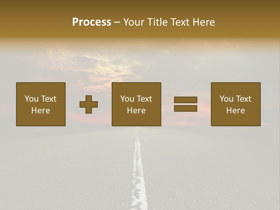 Plant Blue Sunrise PowerPoint Template