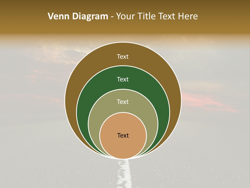 Plant Blue Sunrise PowerPoint Template