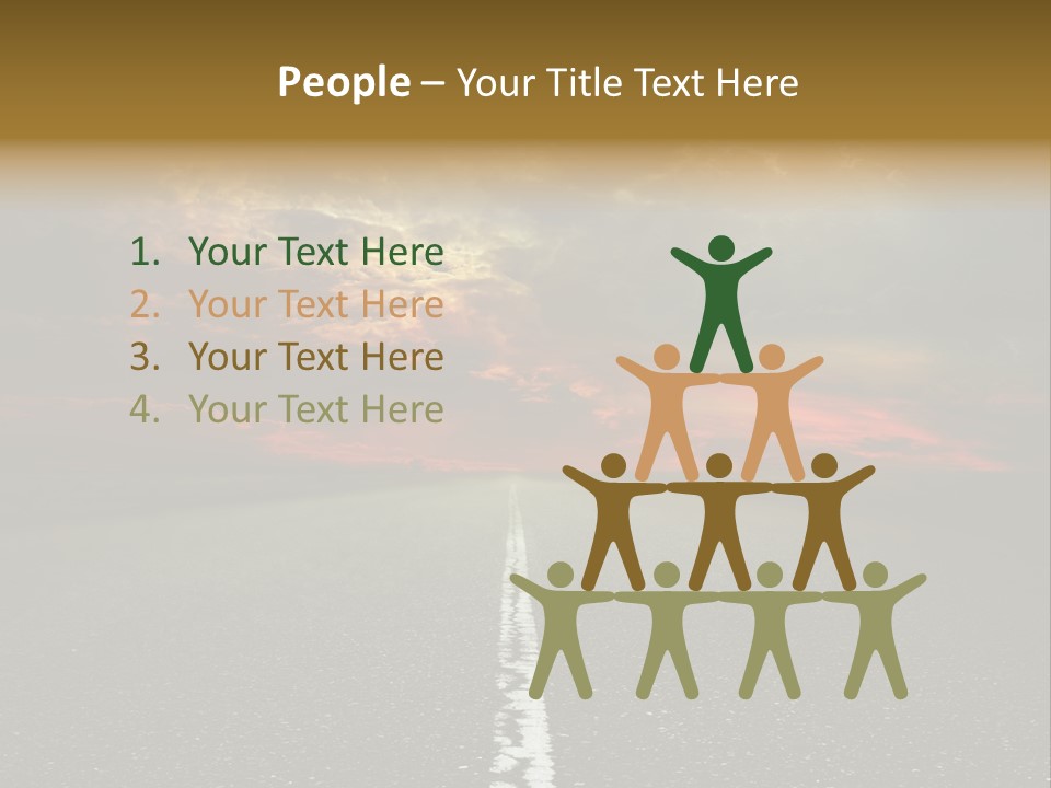 Plant Blue Sunrise PowerPoint Template