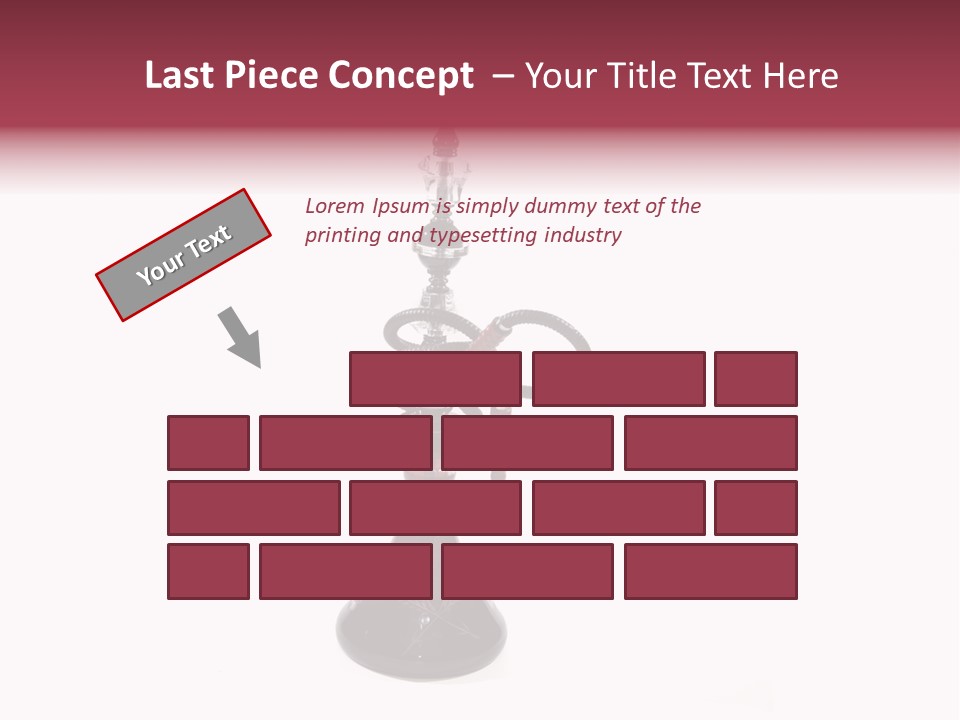 Ashtray Pipe Calm PowerPoint Template