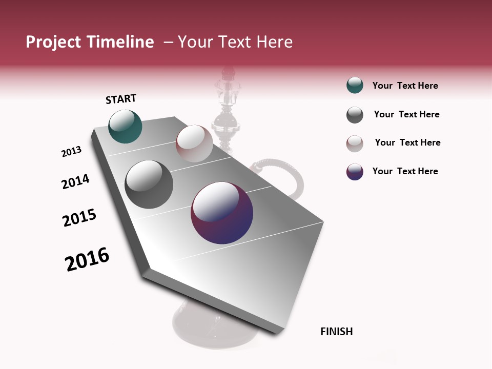 Ashtray Pipe Calm PowerPoint Template