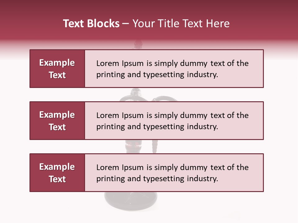 Ashtray Pipe Calm PowerPoint Template