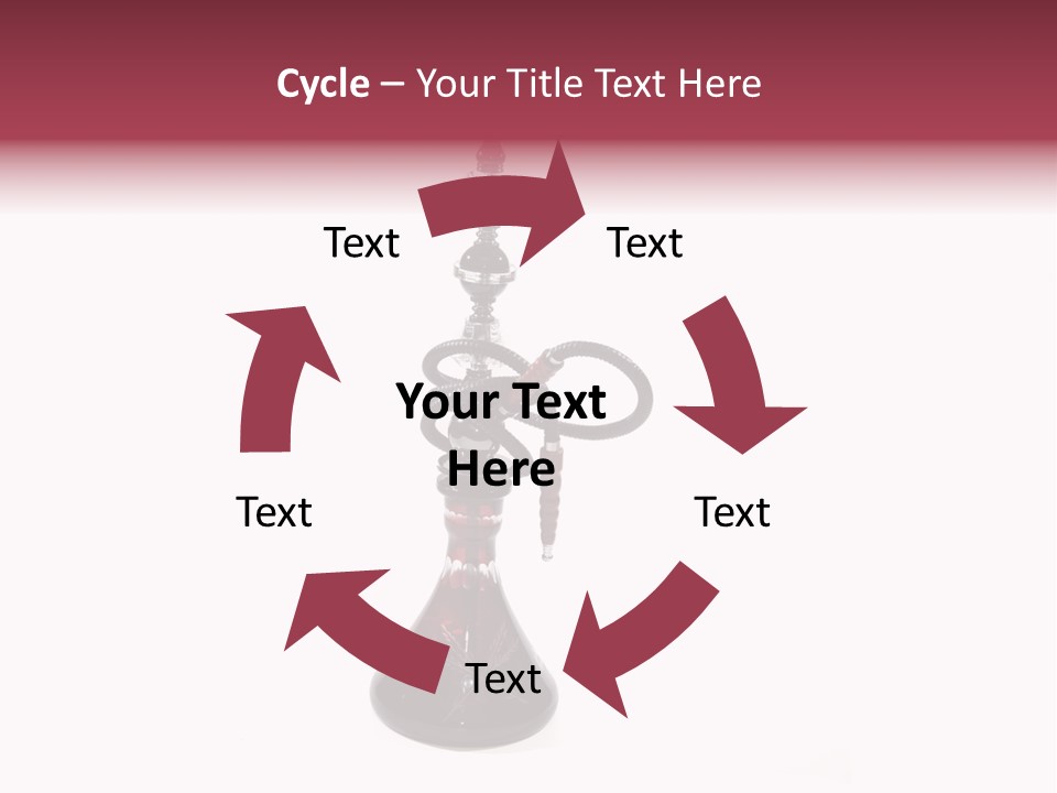 Ashtray Pipe Calm PowerPoint Template