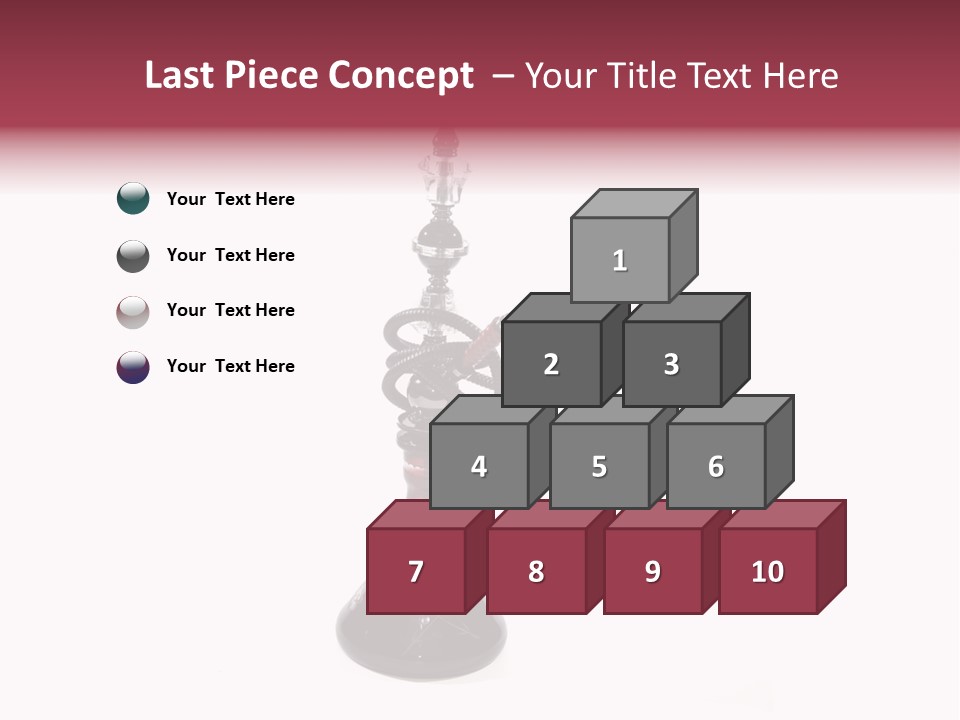 Ashtray Pipe Calm PowerPoint Template