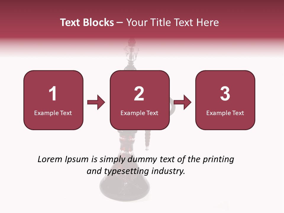 Ashtray Pipe Calm PowerPoint Template