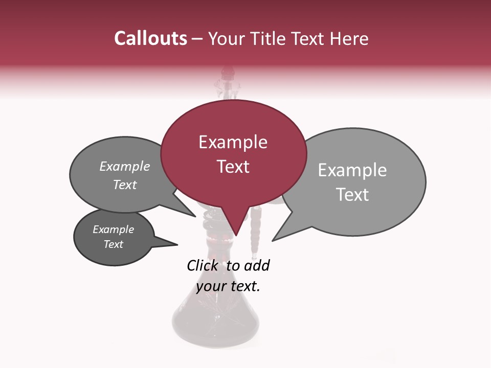 Ashtray Pipe Calm PowerPoint Template