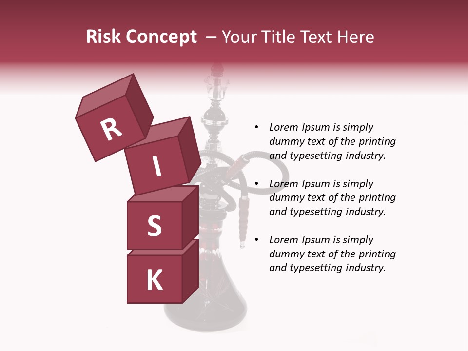 Ashtray Pipe Calm PowerPoint Template