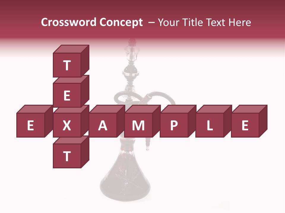 Ashtray Pipe Calm PowerPoint Template