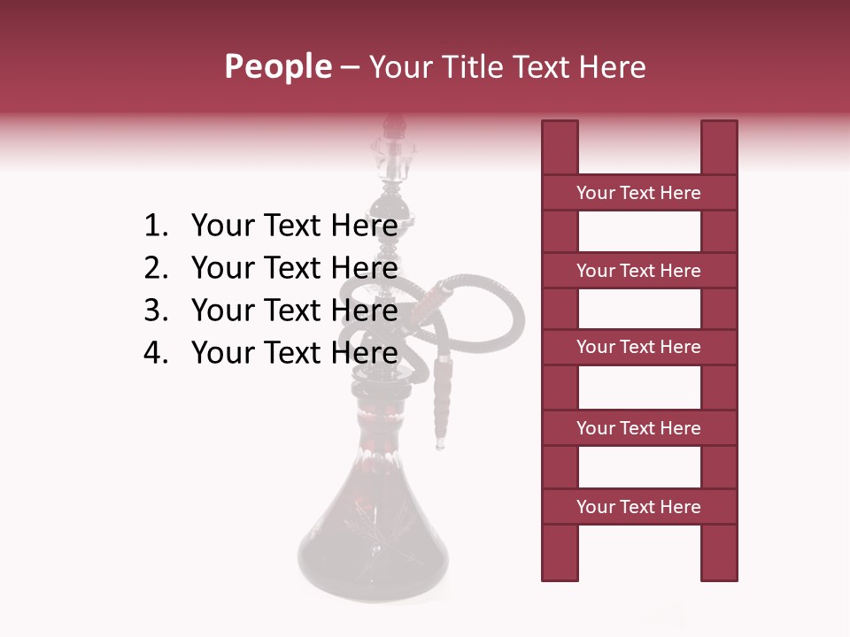 Ashtray Pipe Calm PowerPoint Template