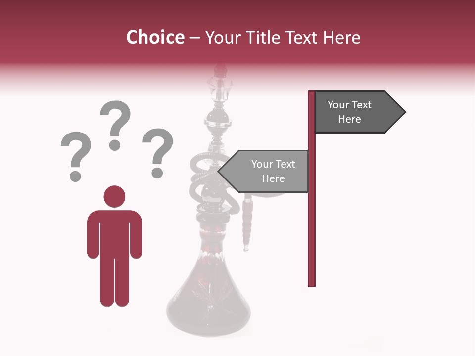 Ashtray Pipe Calm PowerPoint Template