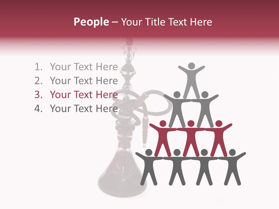 Ashtray Pipe Calm PowerPoint Template