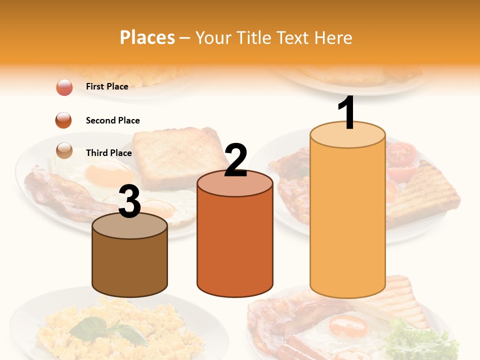 Fresh Scrambled Breakfast PowerPoint Template