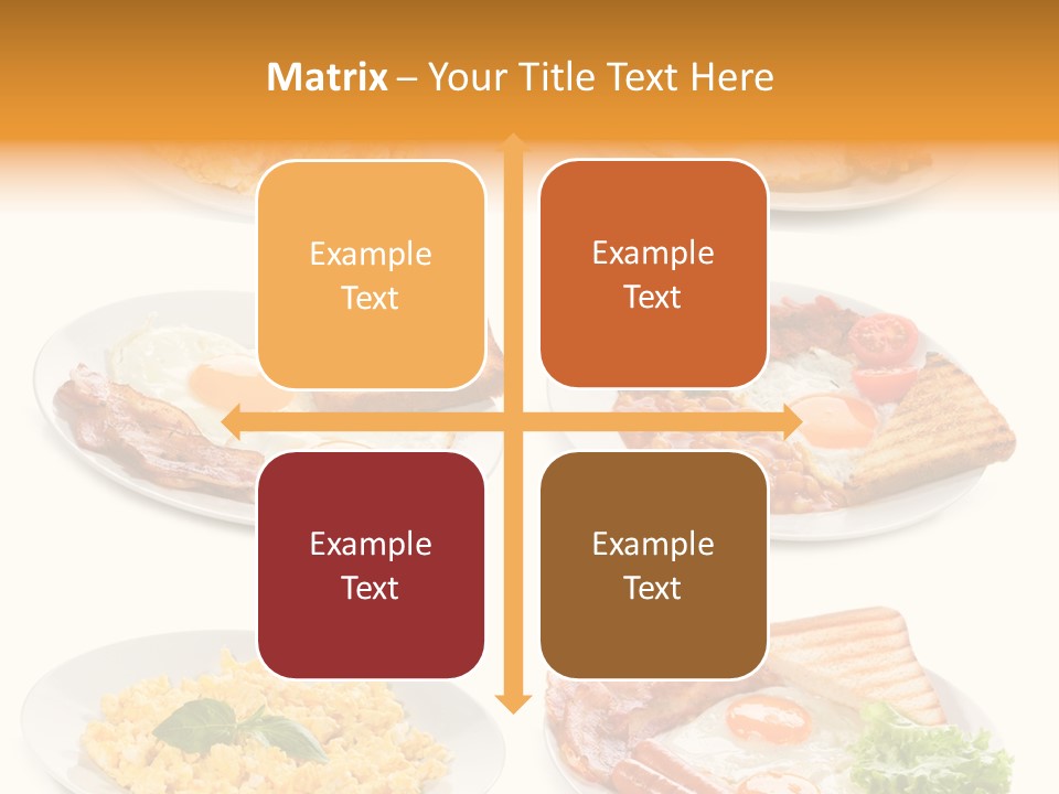 Fresh Scrambled Breakfast PowerPoint Template