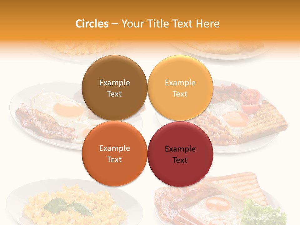 Fresh Scrambled Breakfast PowerPoint Template