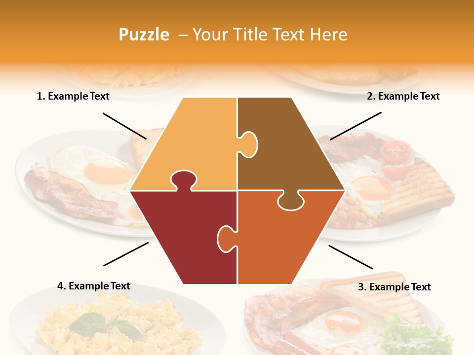 Fresh Scrambled Breakfast PowerPoint Template