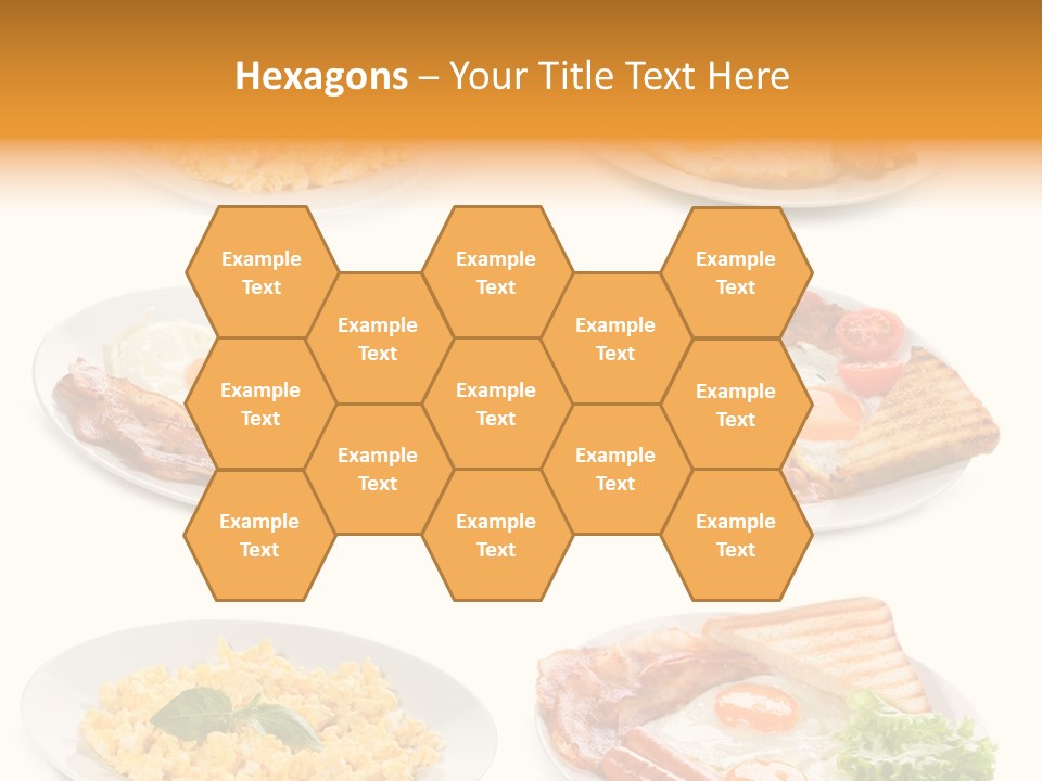 Fresh Scrambled Breakfast PowerPoint Template