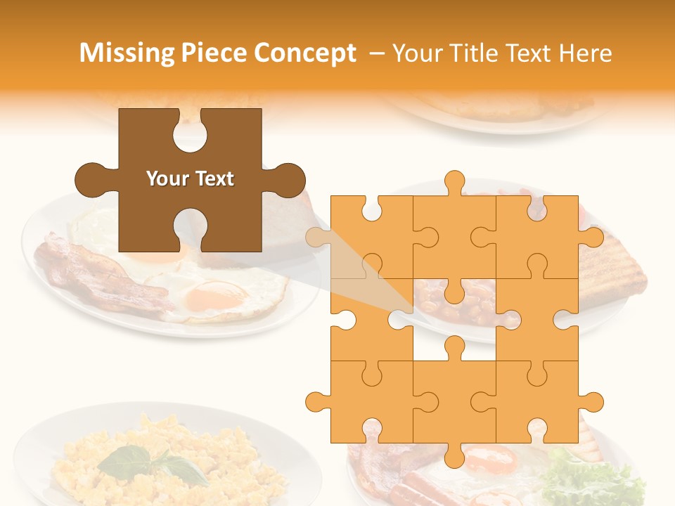 Fresh Scrambled Breakfast PowerPoint Template