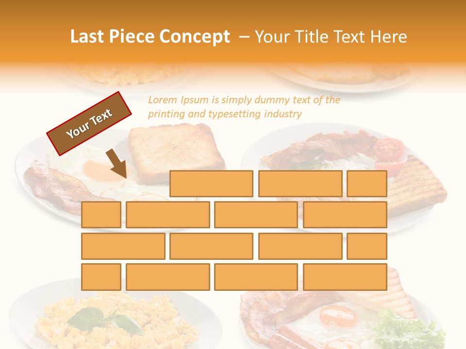 Fresh Scrambled Breakfast PowerPoint Template