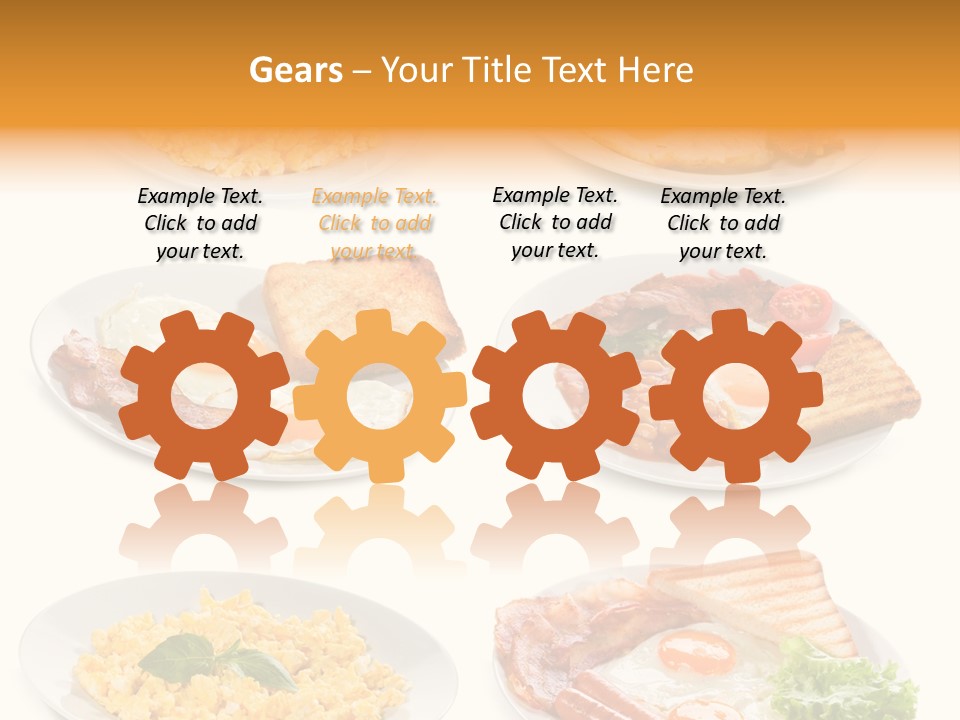 Fresh Scrambled Breakfast PowerPoint Template