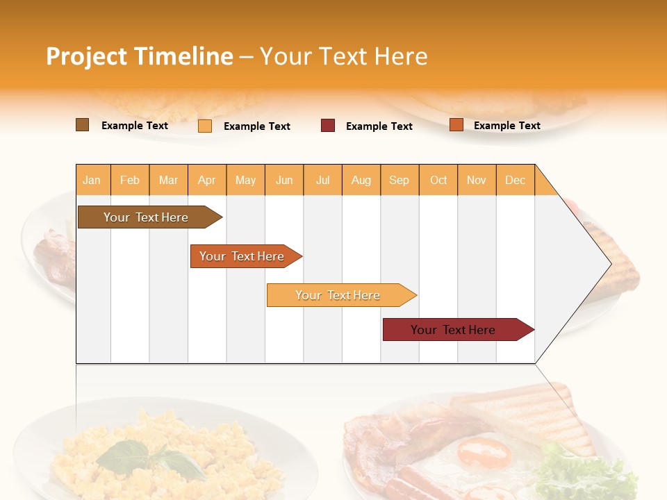 Fresh Scrambled Breakfast PowerPoint Template