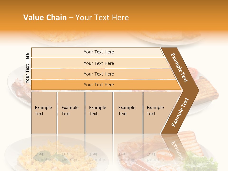 Fresh Scrambled Breakfast PowerPoint Template