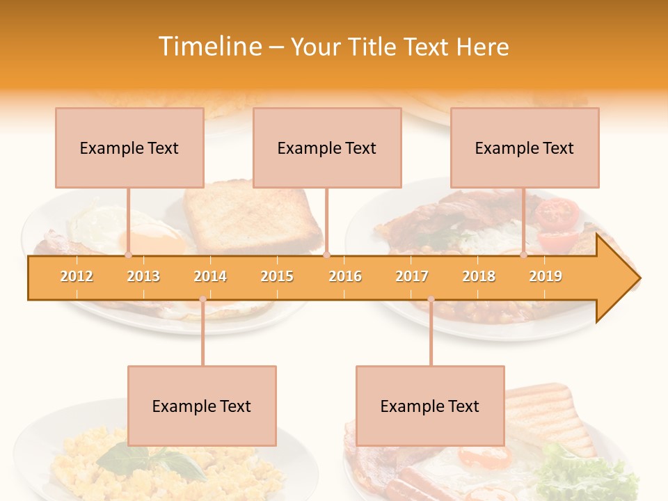Fresh Scrambled Breakfast PowerPoint Template
