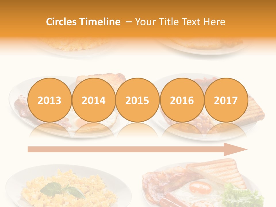 Fresh Scrambled Breakfast PowerPoint Template