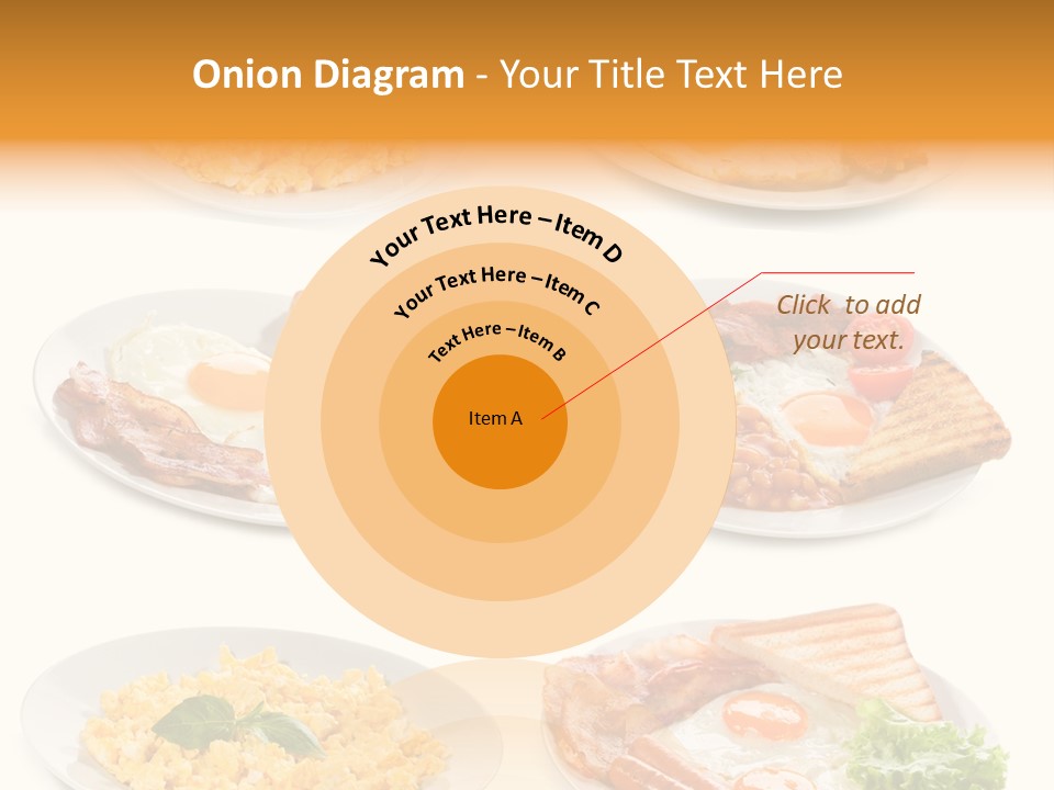 Fresh Scrambled Breakfast PowerPoint Template