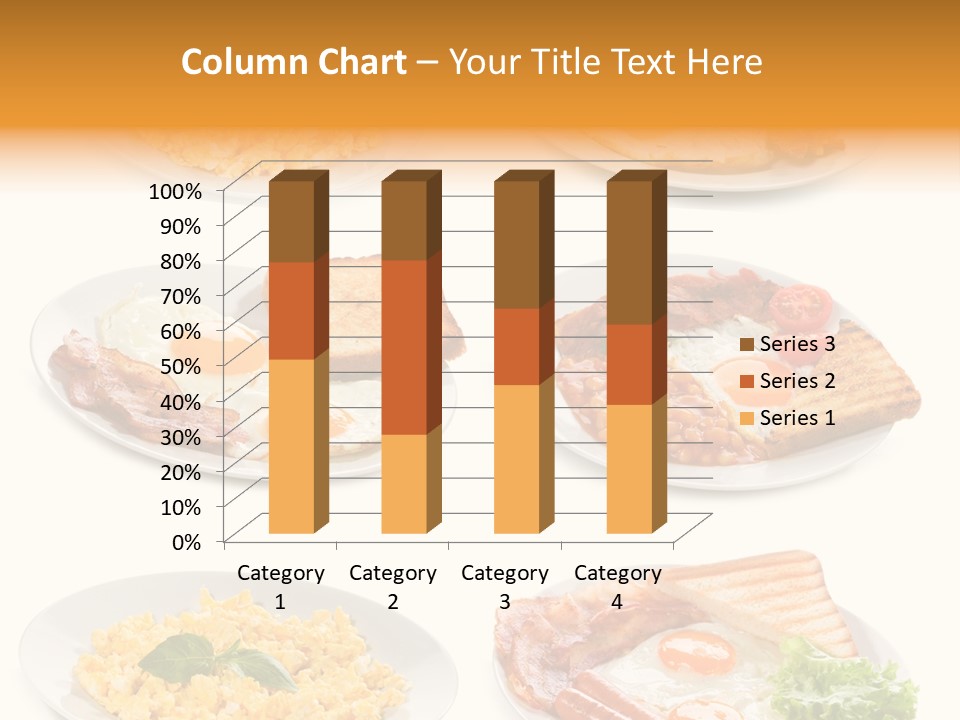 Fresh Scrambled Breakfast PowerPoint Template