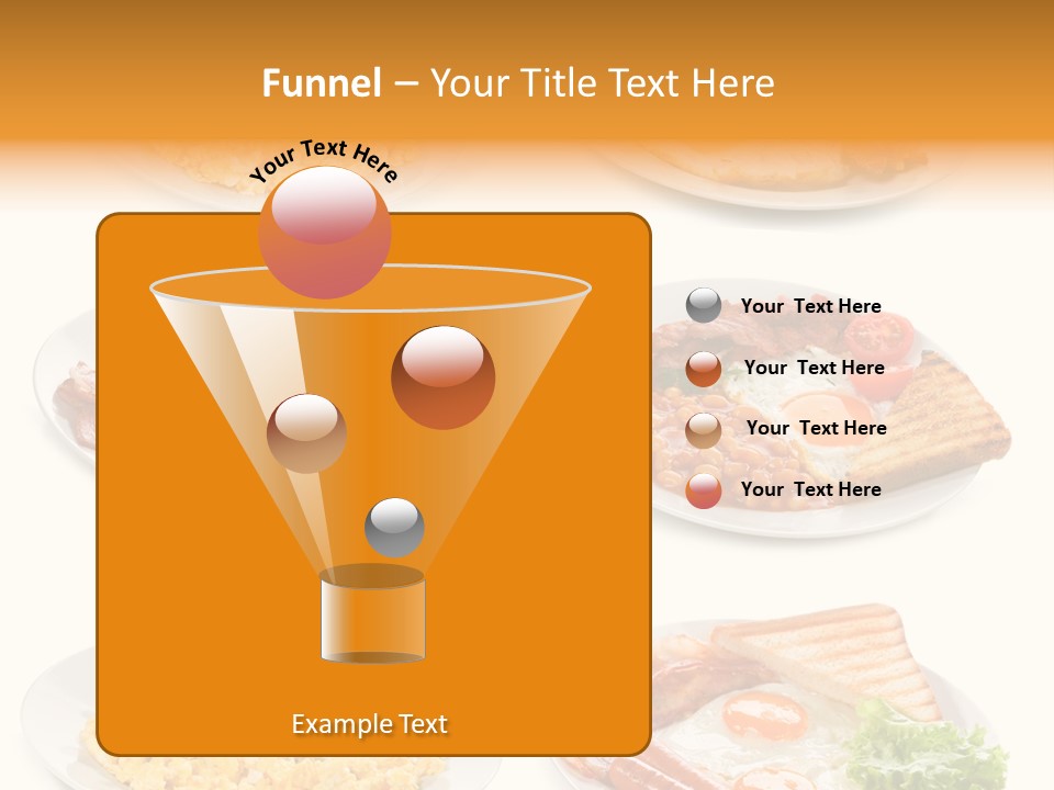 Fresh Scrambled Breakfast PowerPoint Template