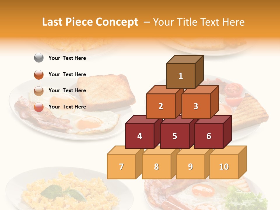 Fresh Scrambled Breakfast PowerPoint Template