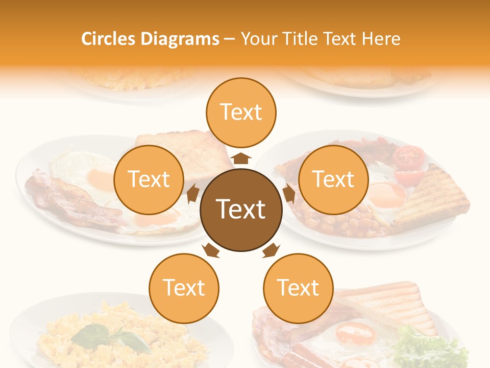 Fresh Scrambled Breakfast PowerPoint Template