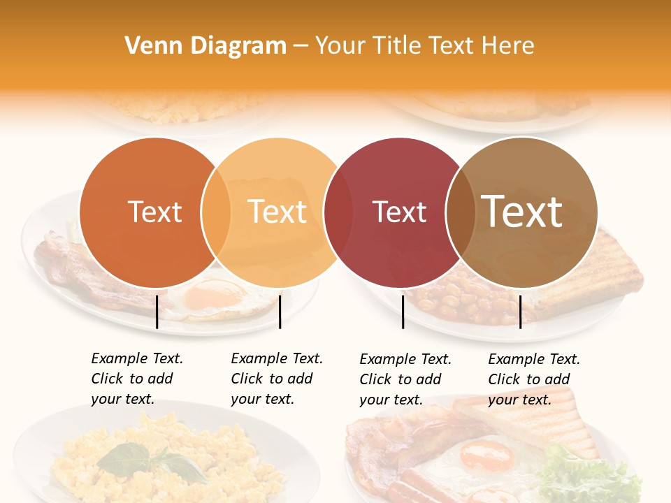 Fresh Scrambled Breakfast PowerPoint Template