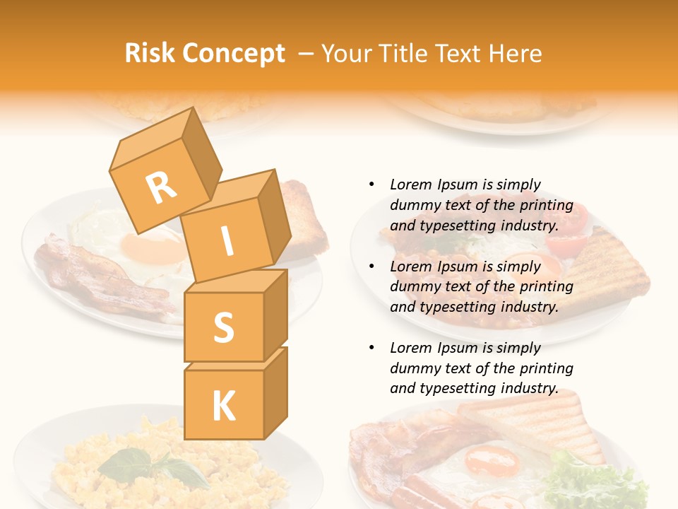 Fresh Scrambled Breakfast PowerPoint Template