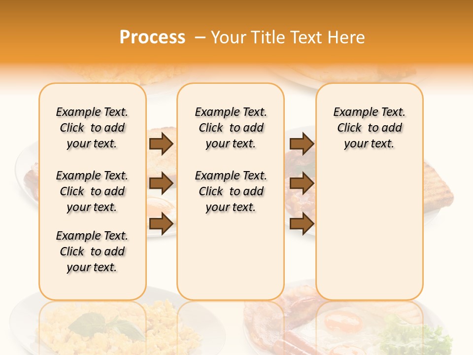 Fresh Scrambled Breakfast PowerPoint Template