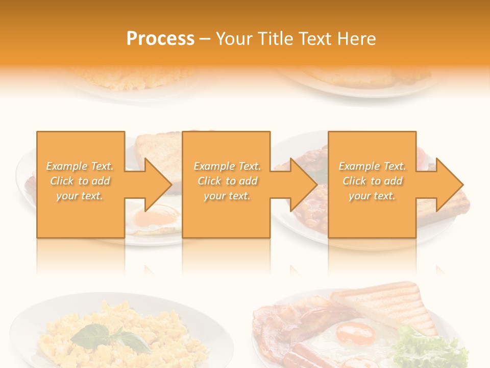 Fresh Scrambled Breakfast PowerPoint Template