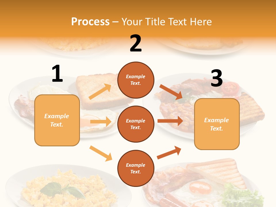 Fresh Scrambled Breakfast PowerPoint Template