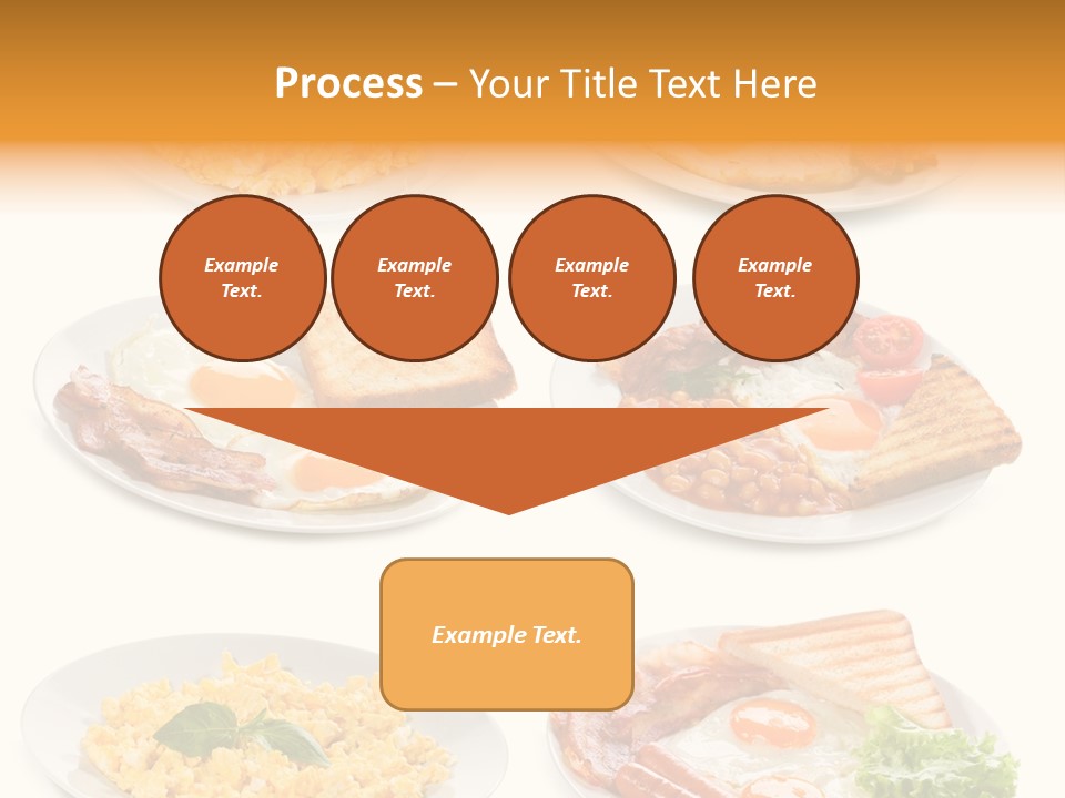 Fresh Scrambled Breakfast PowerPoint Template