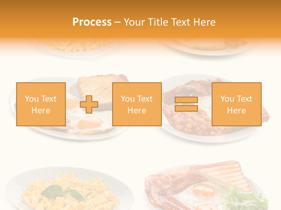 Fresh Scrambled Breakfast PowerPoint Template