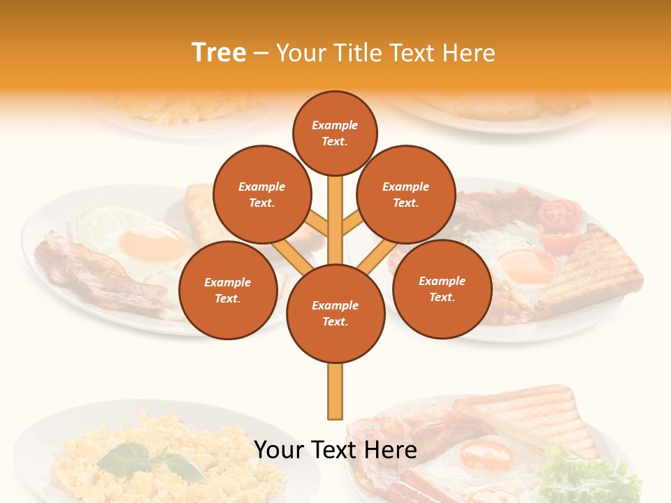 Fresh Scrambled Breakfast PowerPoint Template