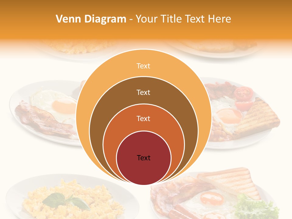 Fresh Scrambled Breakfast PowerPoint Template
