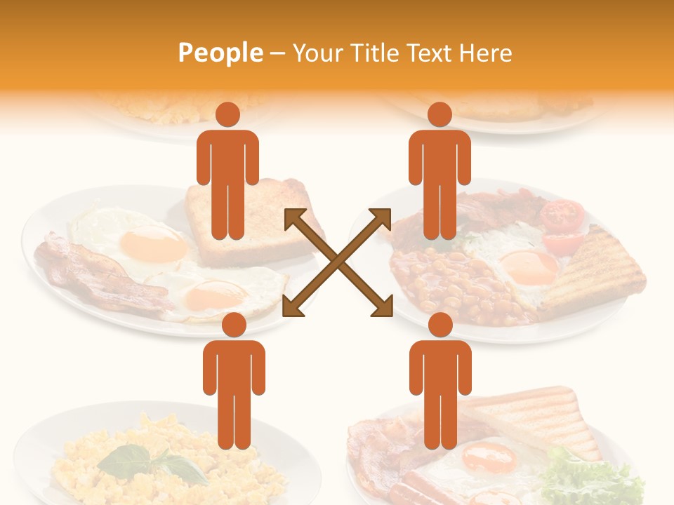 Fresh Scrambled Breakfast PowerPoint Template