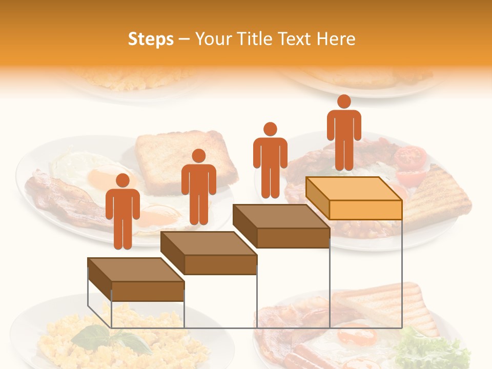 Fresh Scrambled Breakfast PowerPoint Template