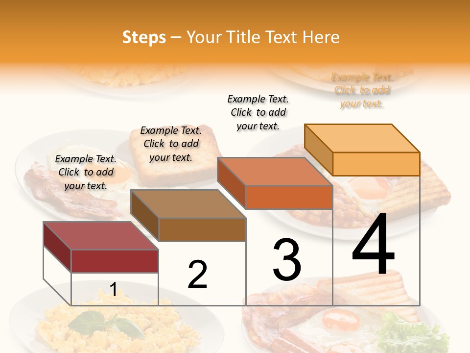 Fresh Scrambled Breakfast PowerPoint Template