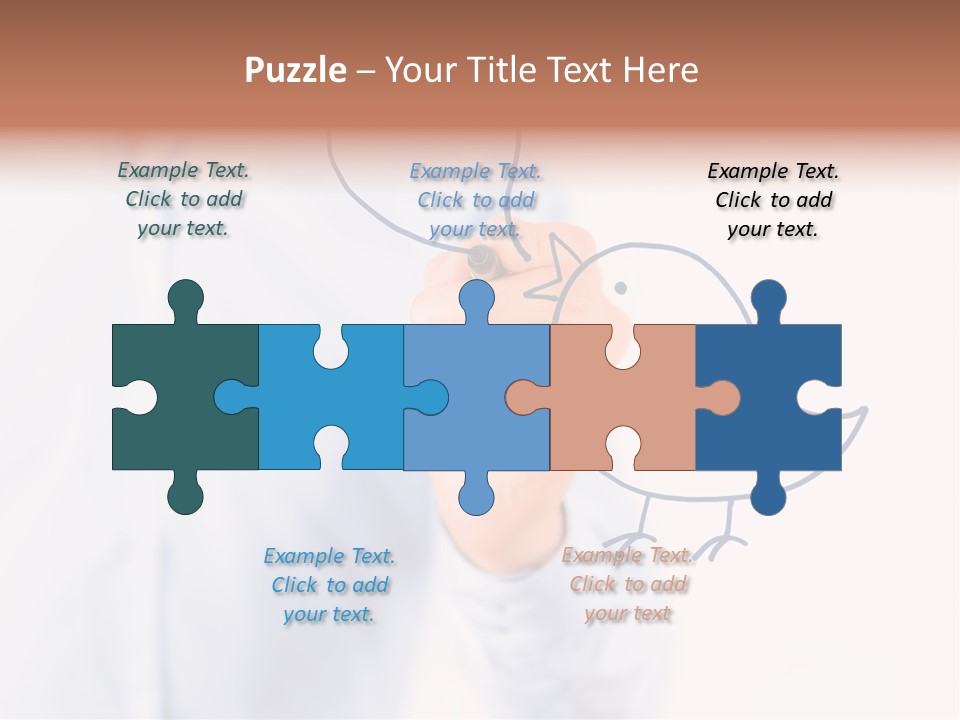 Chat Art Marker PowerPoint Template