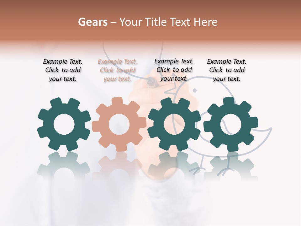 Chat Art Marker PowerPoint Template